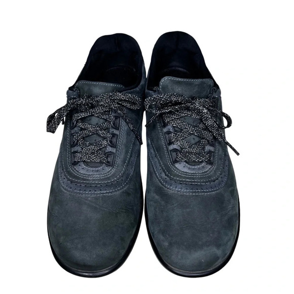 SAS Walk Easy Nero/Nubuck Leather Walking Shoes Size 10 - Picture 5 of 11